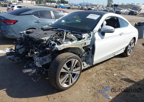 2017 Mercedes-Benz C 300 from USA, damaged, VIN WDDWJ4JB5HF517601